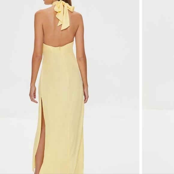 Forever 21 Silk Misty Blue dress - Picture 6 of 6